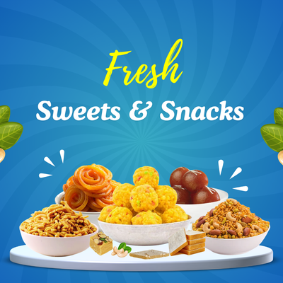 Fresh Indian Sweets & Snacks