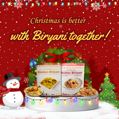 Christmas Frozen Biryani & Curry