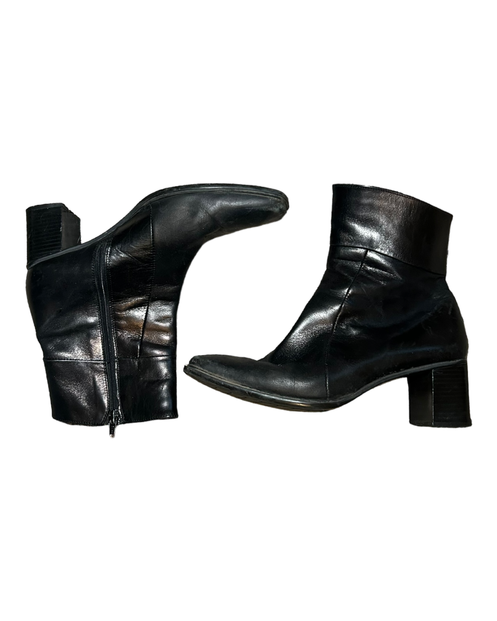 No Brand Square Toe Ankle Boots