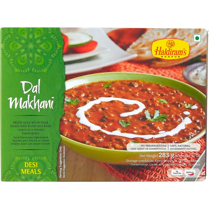 HALDIRAMS FROZEN VEGAN DAL MAKHANI 283G