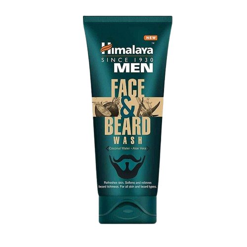 HIMALAYA MENS FACE & BEARD WASH 80ML