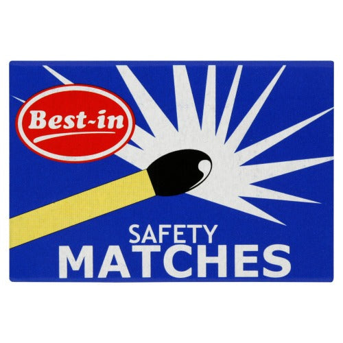 BEST-IN SAFETY MATCHES BOX (10 PACKS)