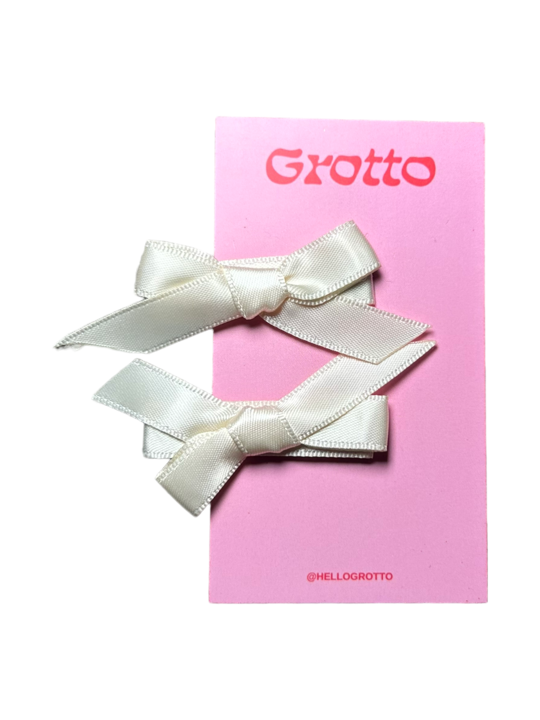 Bow Clips | Off White