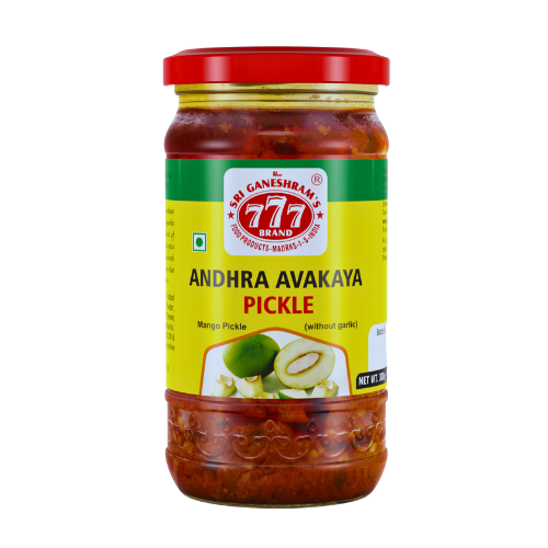 777 ANDHRA AVAKAYA MANGO PICKLE 300G