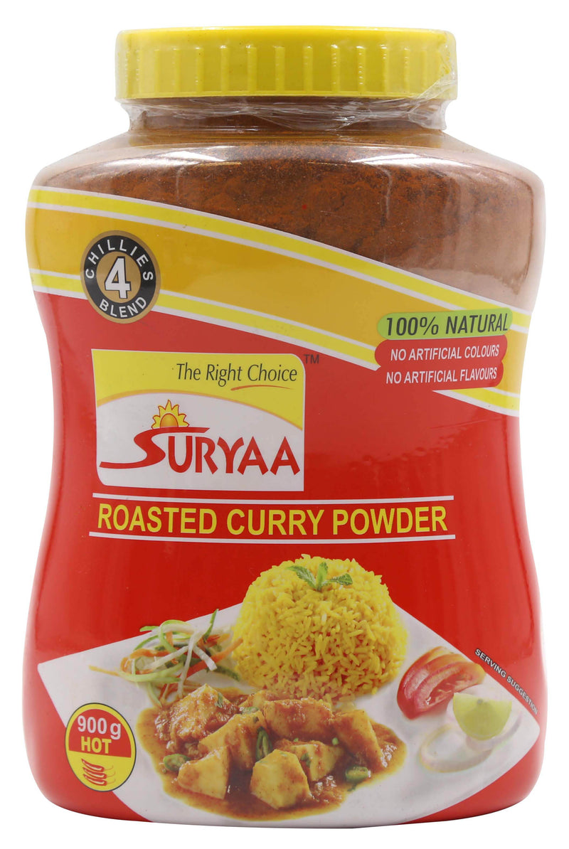 SURYAA ROASTED CURRY POWDER 900G - HOT