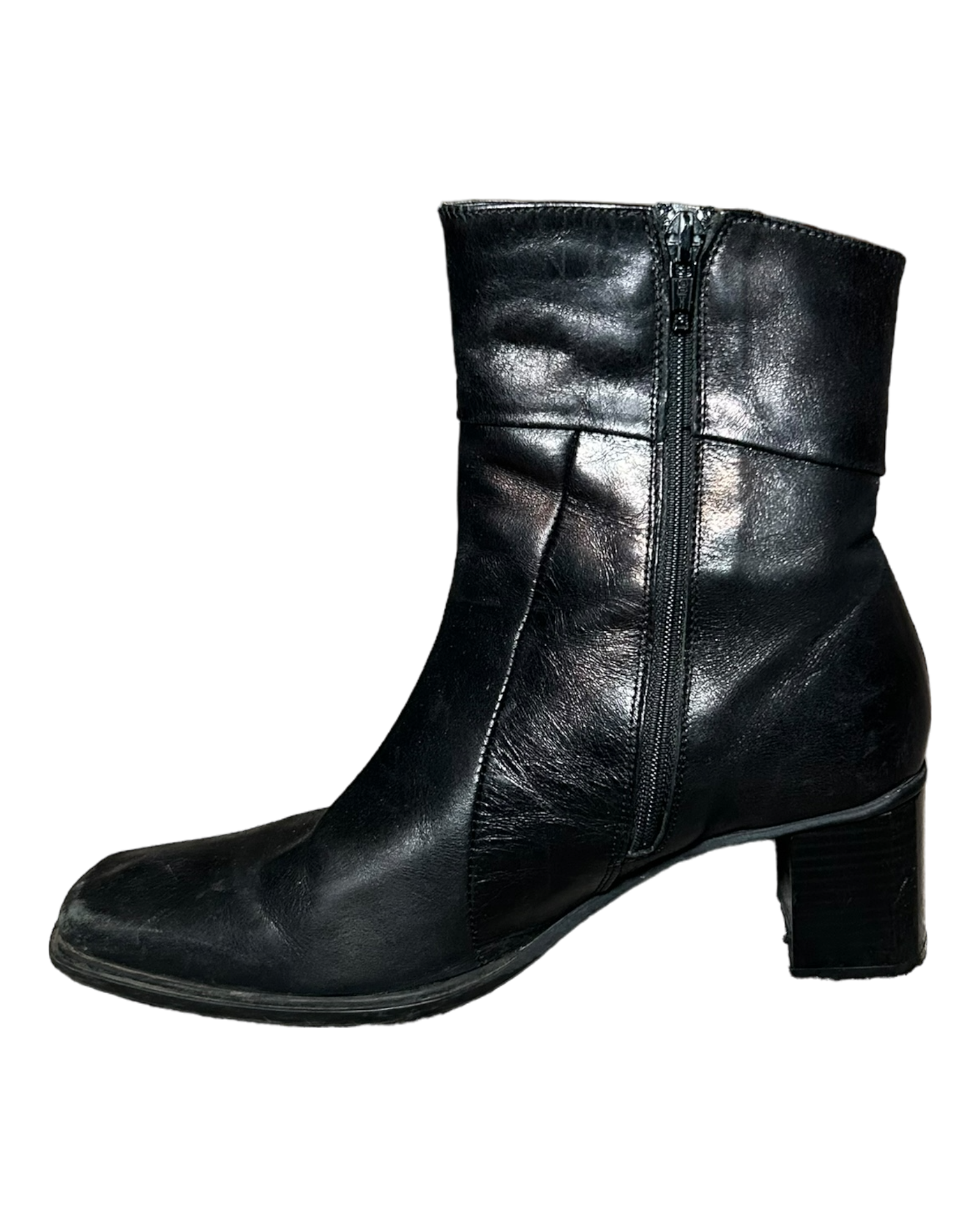 No Brand Square Toe Ankle Boots