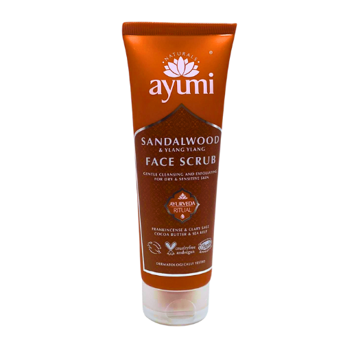 AYUMI SANDALWOOD FACE SCRUB 125ML