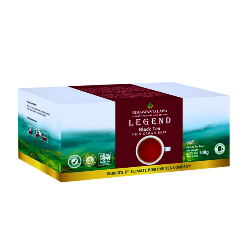 BOGAWANTALAWA CEYLON LEGEND BLACK TEA BAGS (2G X 50BAGS) 100G