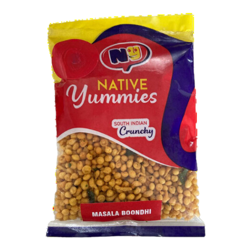 NATIVE YUMMIES MASALA BOONDI 150G