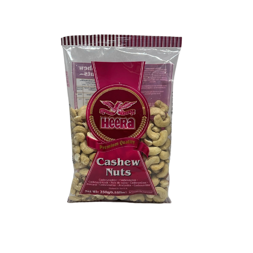 HEERA CASHEW NUTS WHOLE 250G