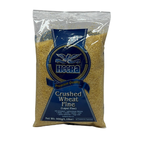 HEERA CRUSHED WHEAT FINE (LAPSI FINE) 500G