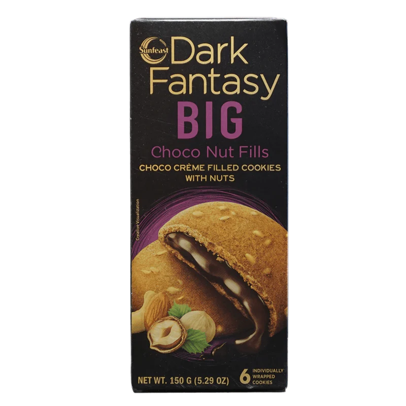 DARK FANTASY BIG CHOCO NUT FILLS 150G