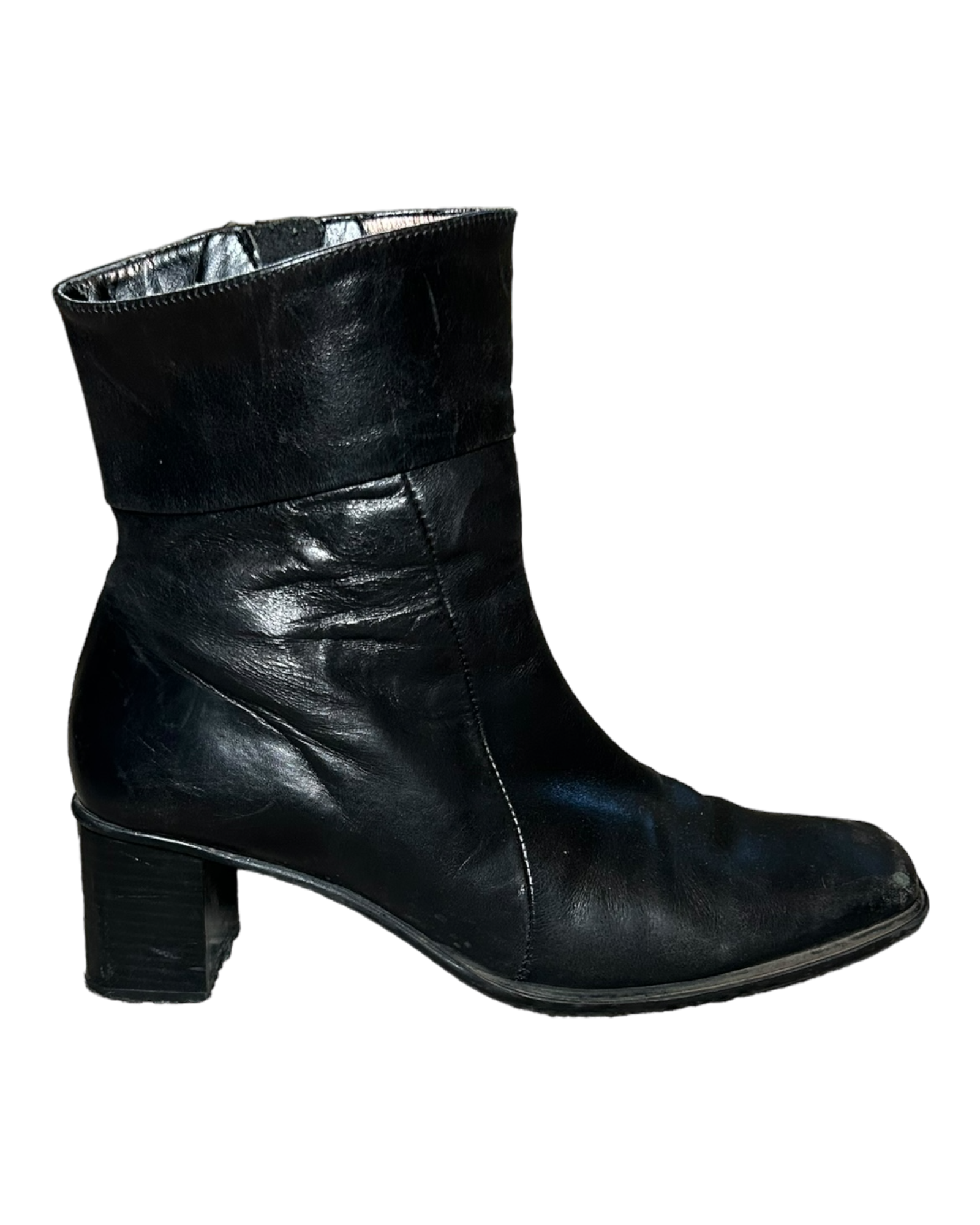 No Brand Square Toe Ankle Boots