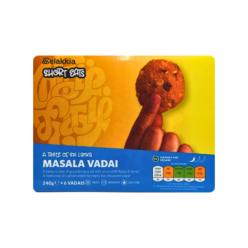 ELAKKIA FROZEN PARIPPU (MASALA) VADAI 240G (6 PCS)
