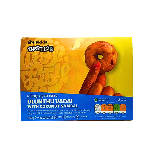 ELAKKIA FROZEN ULUNTHU VADAI 250G (6PCS)