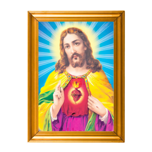 GOD PHOTO WITH FRAME A4 SIZE with FRAME - JESUS