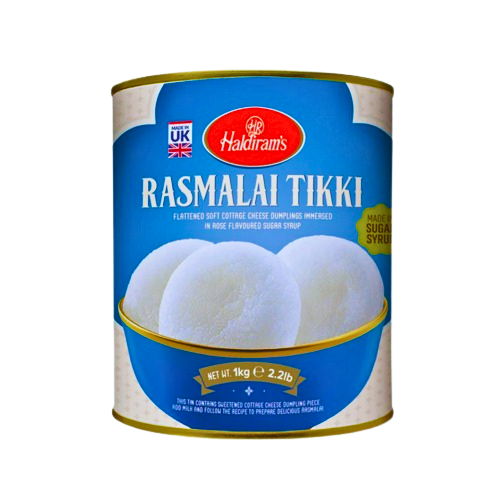 HALDIRAMS RASMALAI TIN 1KG