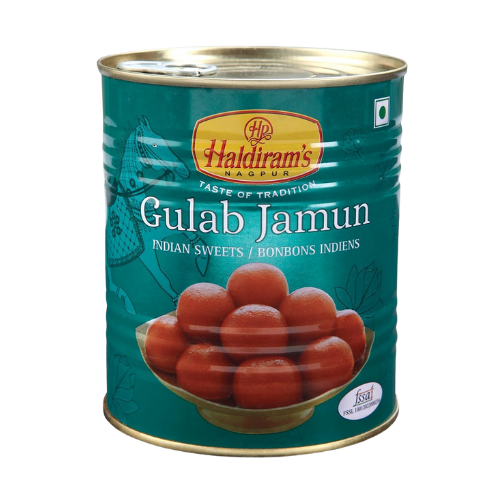 HALDIRAMS GULAB JAMUN TIN 1KG