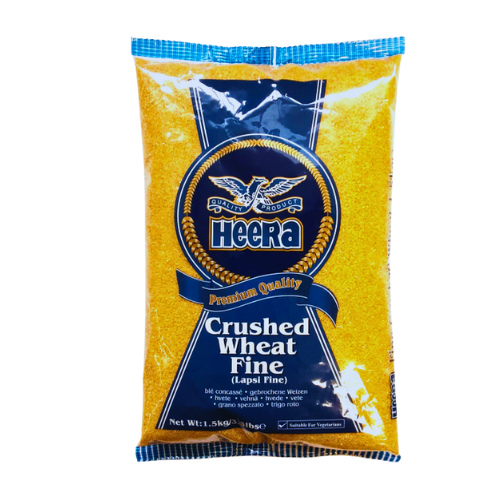 HEERA CRUSHED WHEAT FINE (LAPSI FINE) 1.5KG