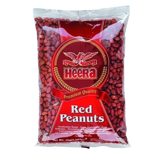 HEERA RED PEANUTS  1KG