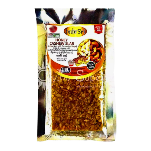 INDU SRI HONEY CASHEW SLAB 100G