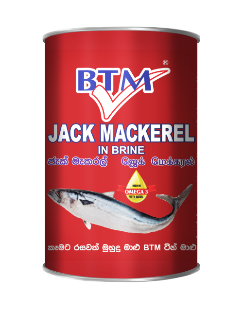 BTM JACK MACKEREL IN BRINE 425G