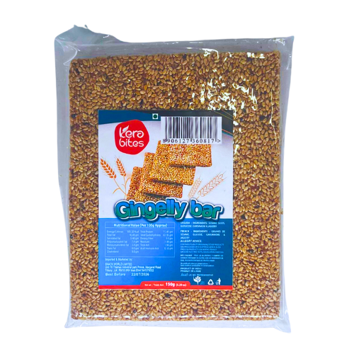 KERA BITES GINGELLY BAR 150G