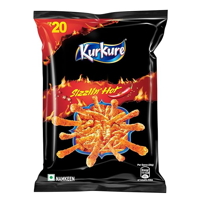 KURKURE SIZZLIN HOT 90G