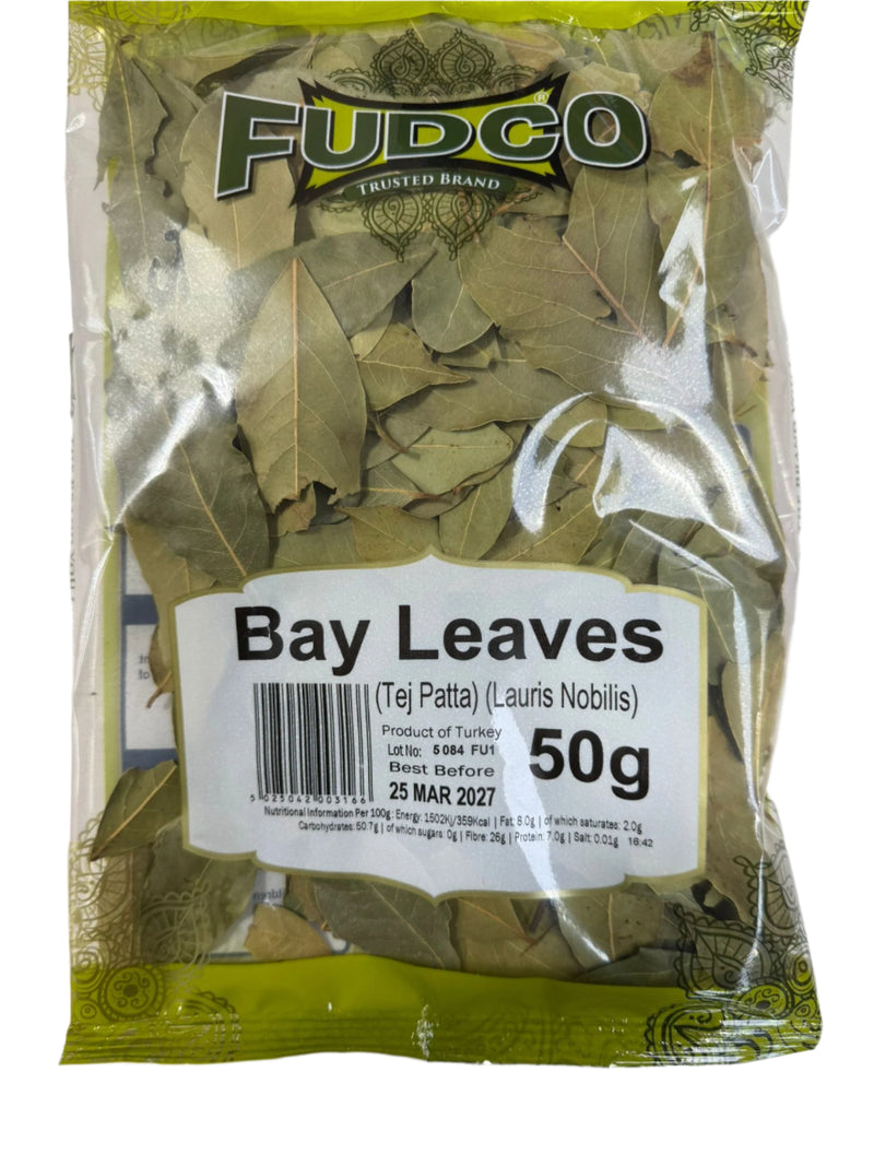 FUDCO BAY LEAVES (TEJ PATTA) 50G