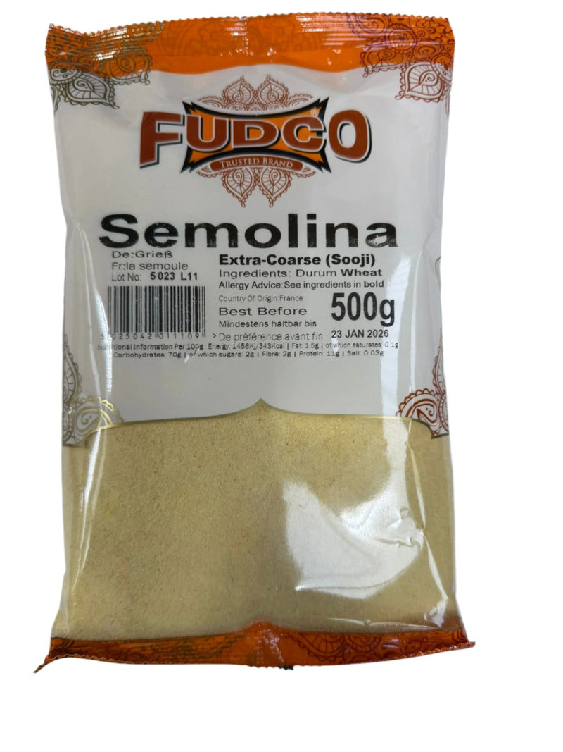 FUDCO SEMOLINA EXTRA COARSE 500G