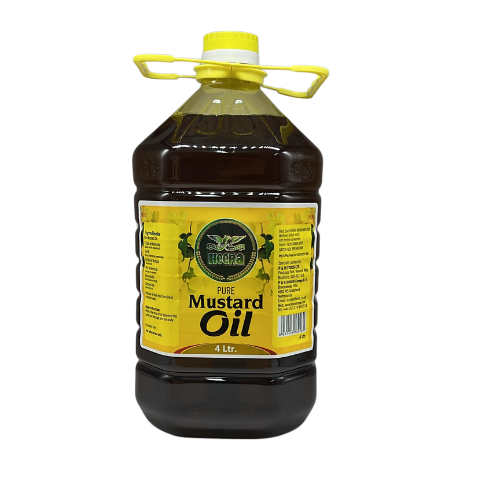 HEERA PURE MUSTARD OIL (NON EDIBLE) 4 LTR