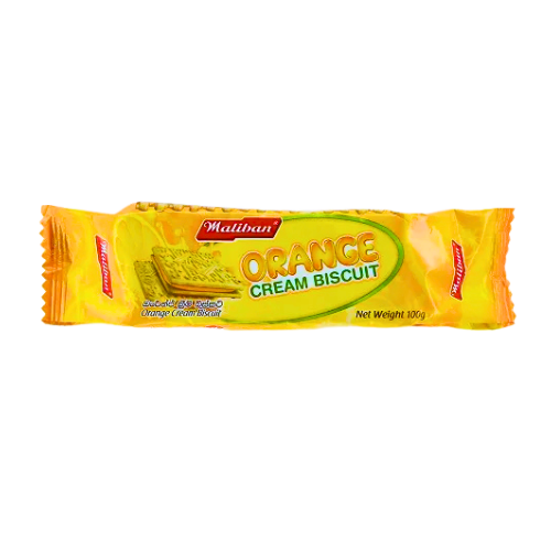 MALIBAN ORANGE CREAM 100G