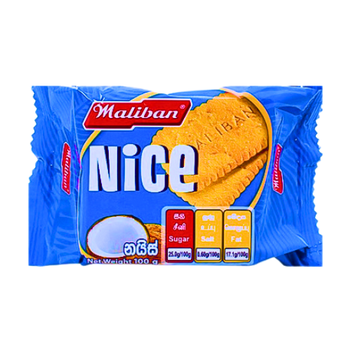 MALIBAN BISCUITS NICE 100G