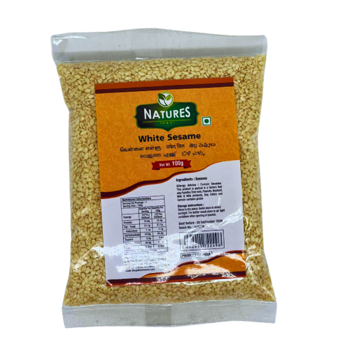 NATURES TILL SEEDS (SESAME) 100G - WHITE