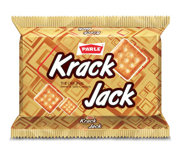 PARLE KRACKJACK BISCUIT - FAMILY PACK (4x60G)