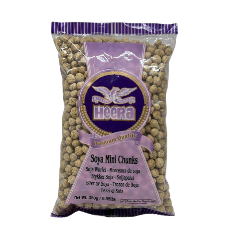 HEERA SOYA MINI CHUNKS 250G