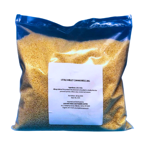 SRI DURGA POLISHED MILLET 1KG - SAMAI (LITTLE MILLET)