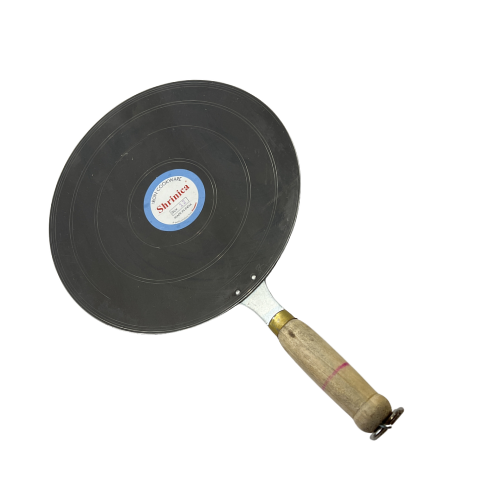 IRON DOSA TAWA (WITH WOODEN HANDLE) 12 INCHES