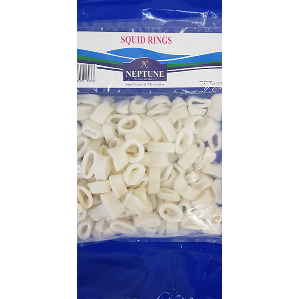 Buy Neptune Frozen Squid Rings Online from Lakshmi Stores, UK