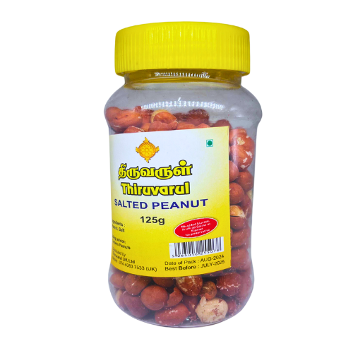 THIRUVARUL SALTED PEANUT 125G