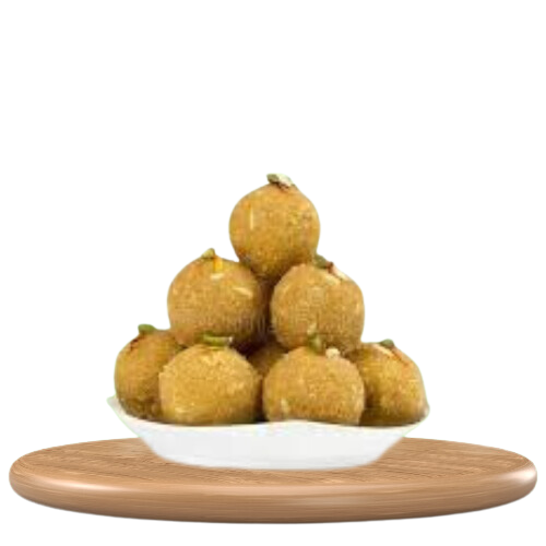 FRESH BESAN LADDU (GRAM FLOUR LADDU)