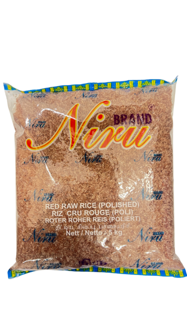 NIRU RED RAW RICE POLISHED 5KG