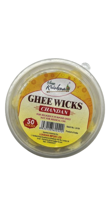 SHREE KRISHNA GHEE WICKS 50 PCS