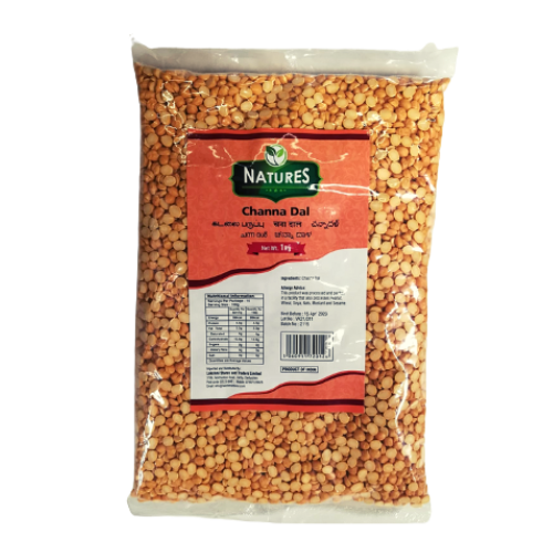 NATURES  CHANA DAL - SPLIT 1KG