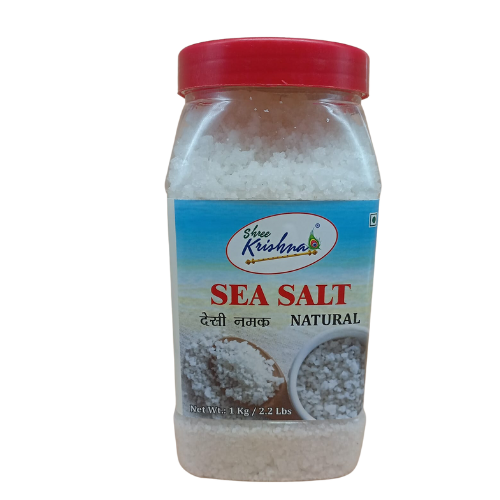 Buy Shree Krishna Sea Salt Jar (Crystal) Online from Lakshmi Stores, UK