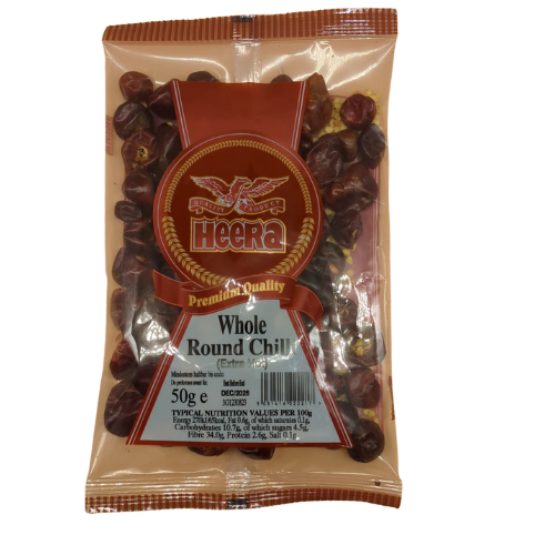 HEERA WHOLE ROUND CHIILI 50G