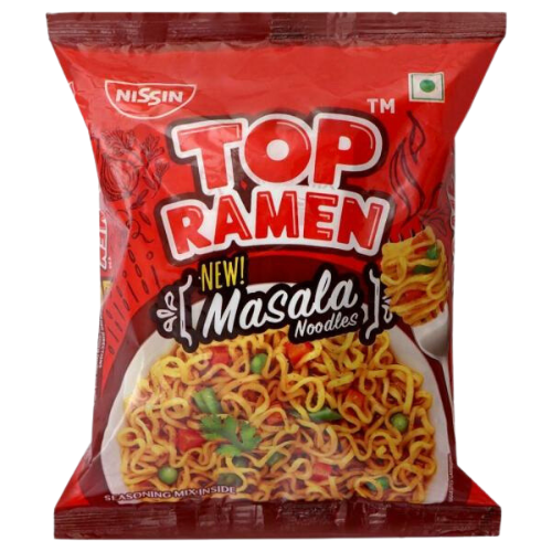 TOP RAMEN NOODLES 70G - MASALA (3 FOR £1)