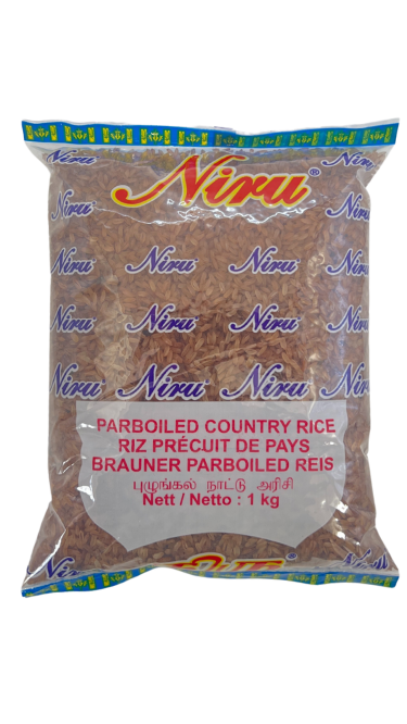 NIRU PARBOILED COUNTRY RICE 1KG