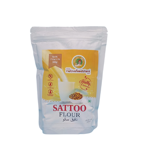 NATIVE FOOD STORE SATTOO FLOUR 500G