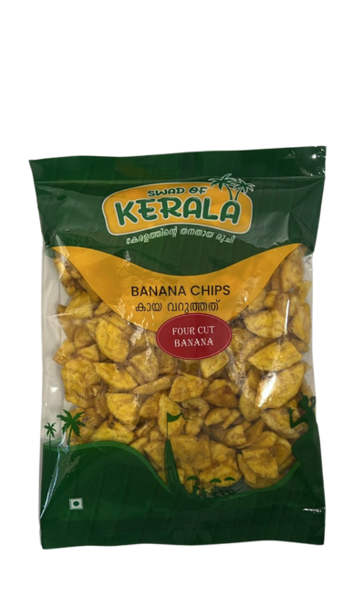 SWAD OF KERALA FOUR CUT BANANA CHIPS 150G